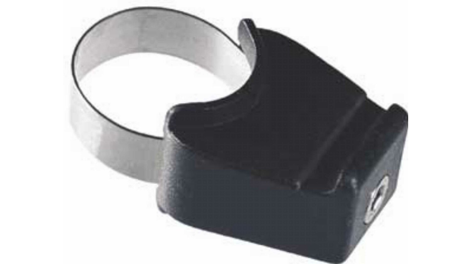 Adapter-Klickfix f. Contour-Tasche schwarz, mit 2 Schellen
