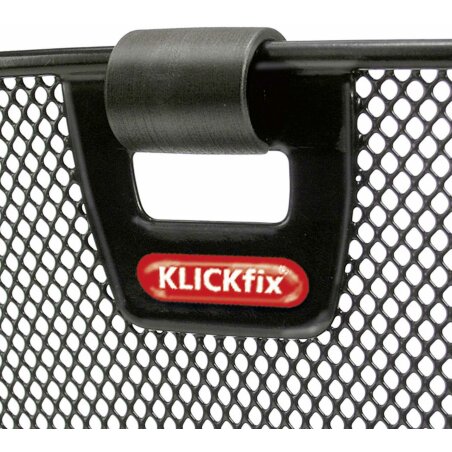 KLICKfix Unilux Fahrrad/Lenkerkorb schwarz