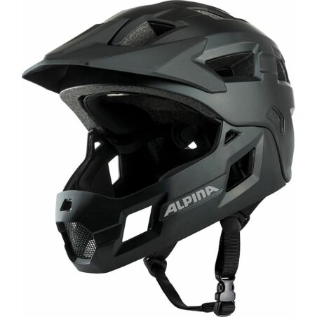 Alpina Rupi MTB-Helm black matt 50-55 cm