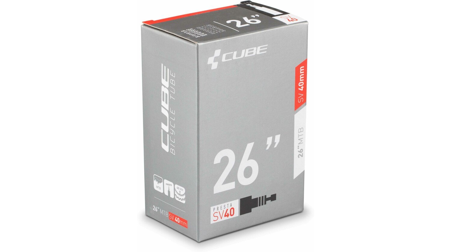 Cube Schlauch 26" MTB 40mm 40/60-559 SV