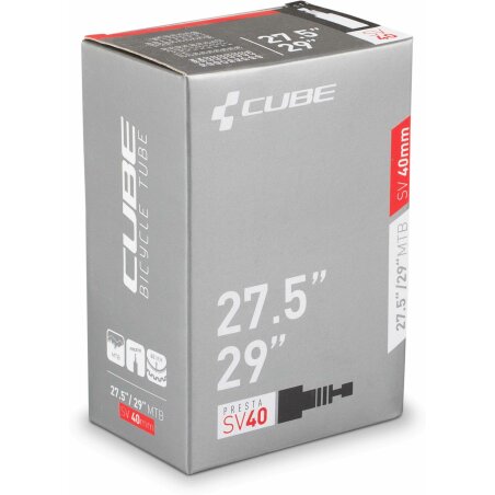 Cube Schlauch 27,5&quot;/29&quot; MTB 40mm 40/60-584/635 SV