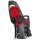 Hamax Caress Kindersitz f&uuml;r Gep&auml;cktr&auml;ger grau/dkl.grau/rot