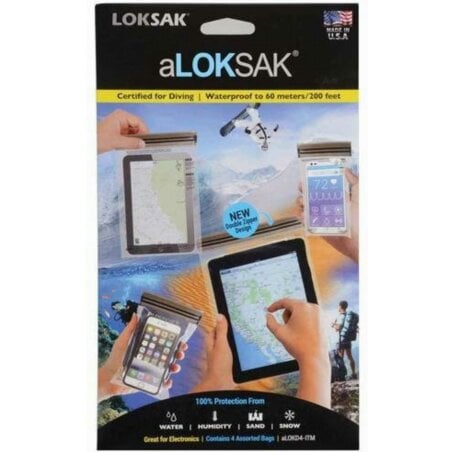 Loksak aLOKSAK Set à 4 Stk 3.7x7/4x7/6x9/8x11