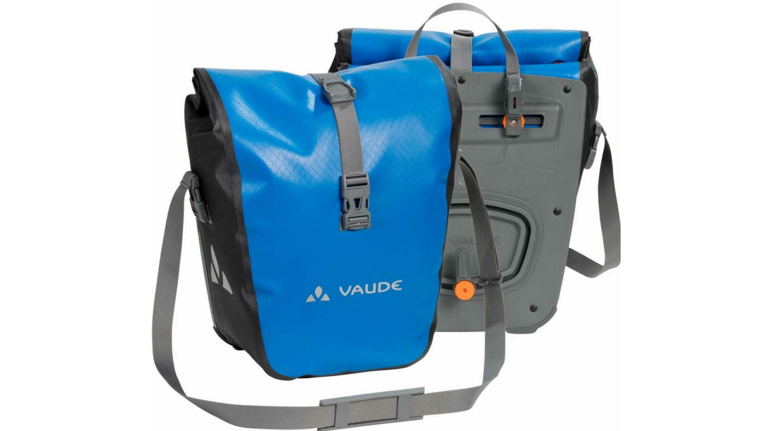 VAUDE Aqua Front Paar Gepäckträger Tasche blue