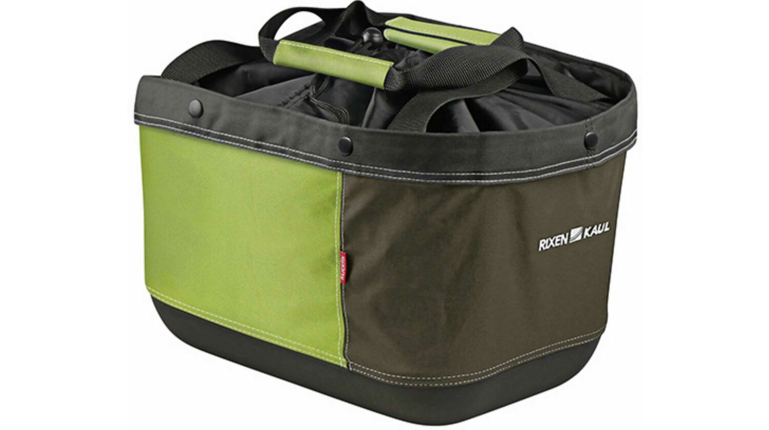 KLICKfix Shopper Alingo GT Gepäckträgertasche für Racktime grün/braun