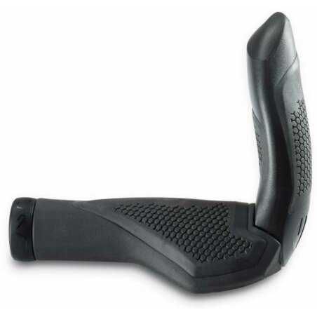 CUBE Natural Fit Griffe COMFORT Bar Ends Large black&acute;n&acute;grey