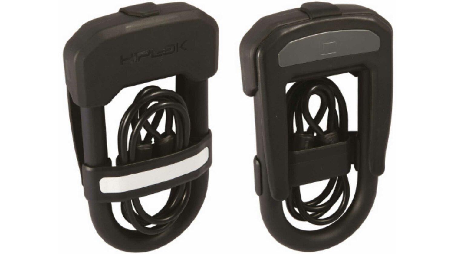 Hiplok DC D B&uuml;gelschloss inc 5 mm cable 0.9M length all schwarz