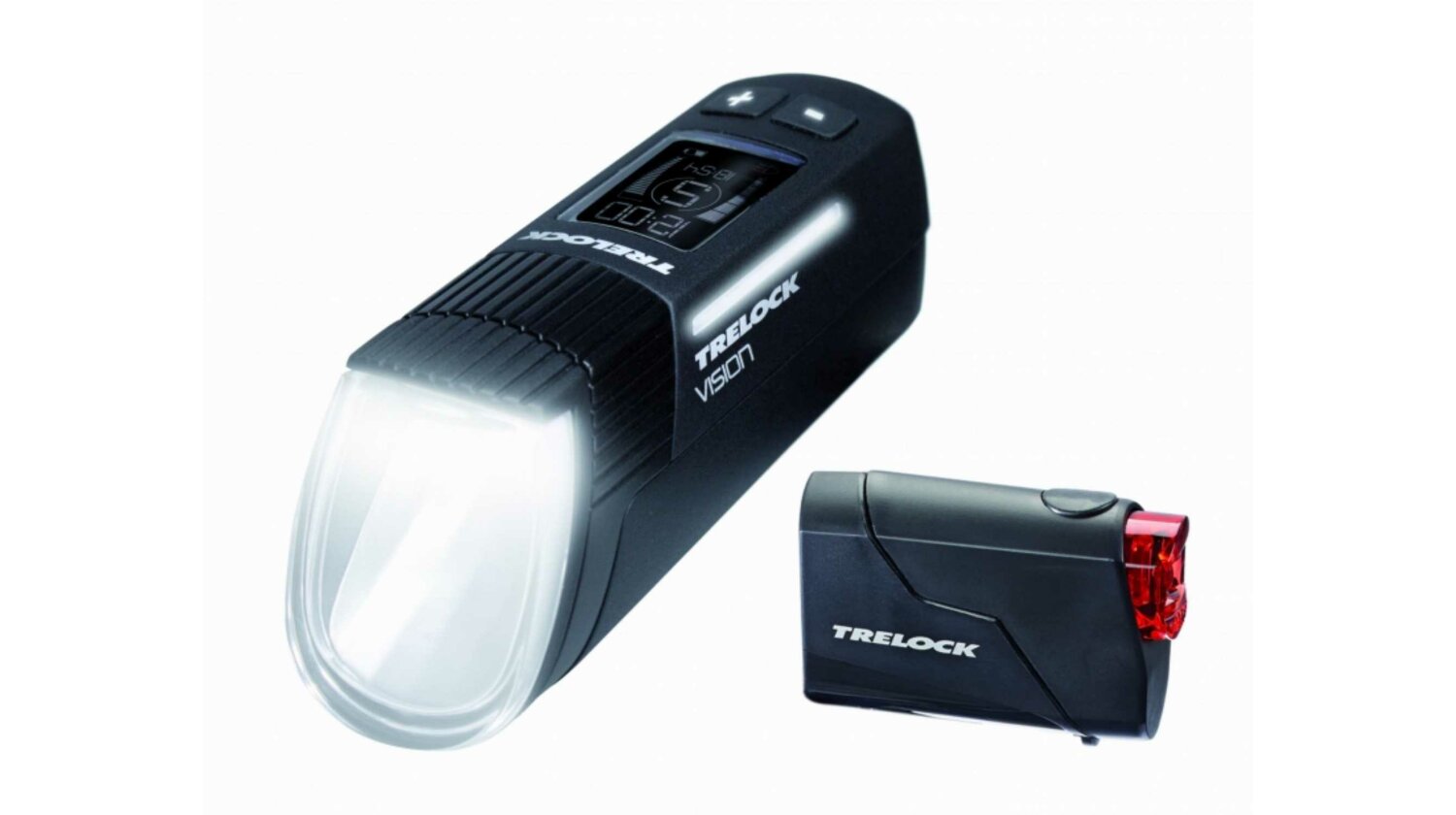 Trelock LS 760 I-GO VISION + LS 720 Set LED (Frontscheinwerfer + Rücklicht)