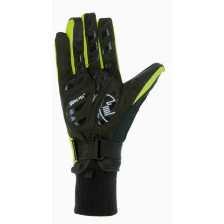 Roeckl Rocca GTX Handschuhe lang schwarz/gelb 7