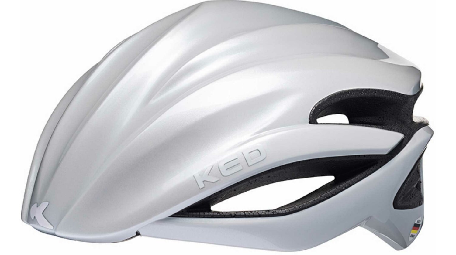 KED Rayzon Race Rennrad-Helm white M/55-59 cm