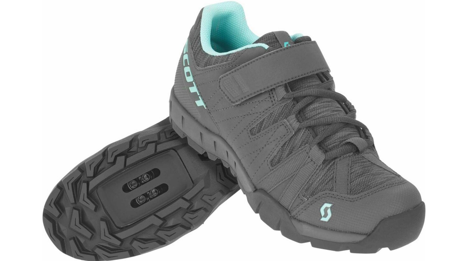 Scott Sport Trail Damen Schuhe dark grey/turquoise blue