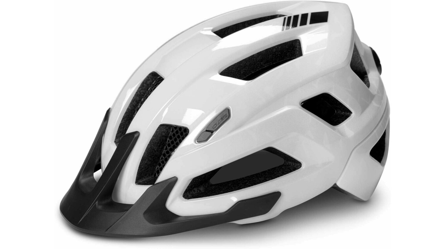 Cube Helm STEEP glossy white