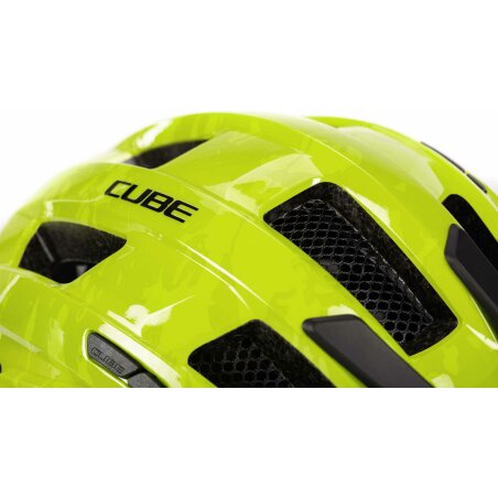 Cube Helm STEEP glossy citrone
