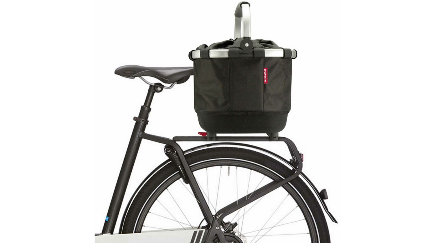 Racktime für Reisenthel Aluminumrahmen Gepäckträgertasche GT mit Carrybag Dots Klickfix